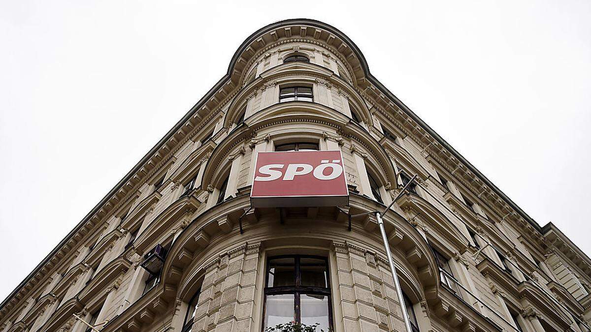 THEMENBILD: PARTEIZENTRALE SPÖ 