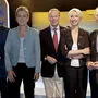 2014: die Kandidaten Vilimsky, Lunacek, Freund, Mlinar und Karas im ORF