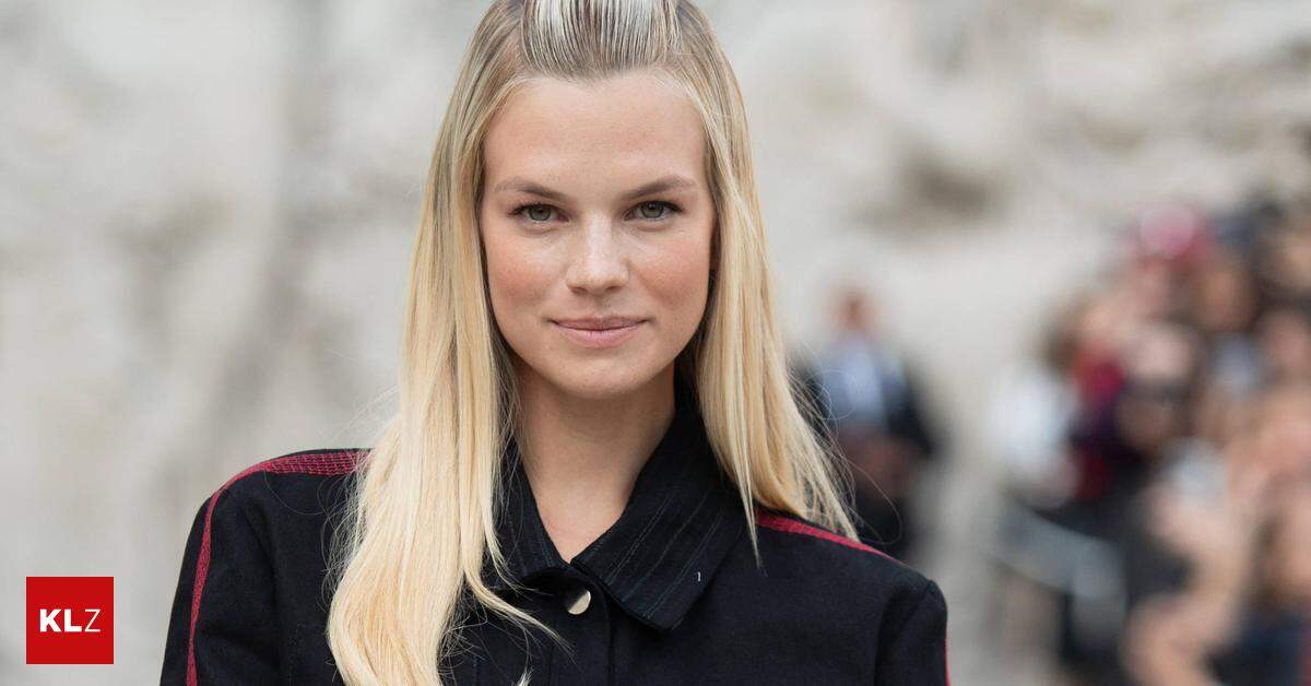 Nadine Leopold |  The Carinthian model celebrated with “tours” in a magical place