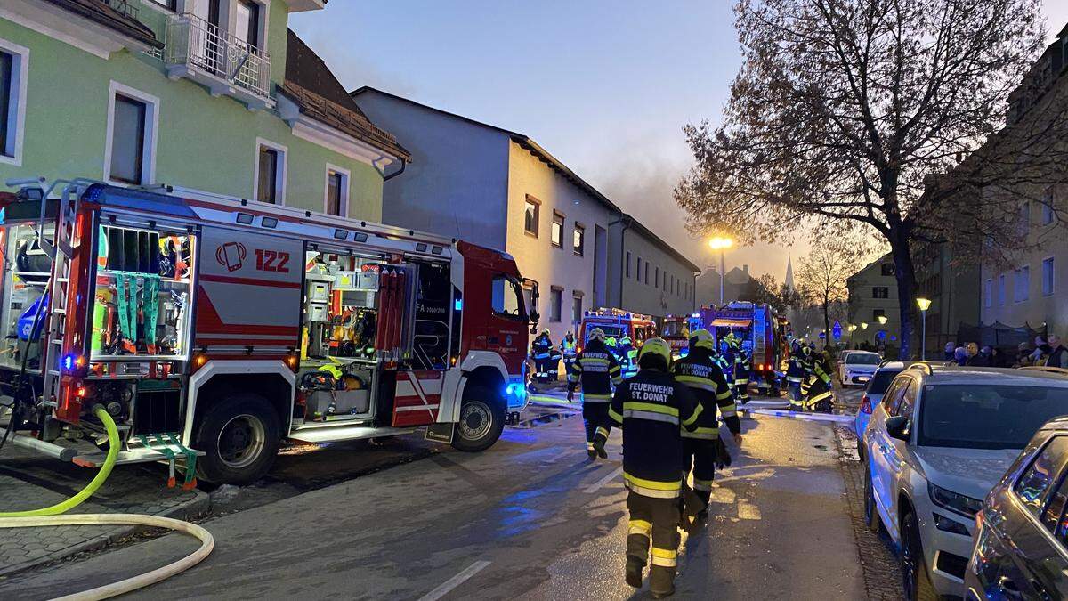 Die Einsatzkräfte wurden behindert