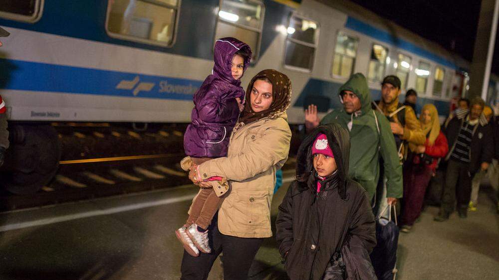 Im Herbst reisten 25.000 Flüchtlinge durch Villach