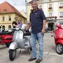 Peter Harrer fährt selbst mit Leidenschaft Vespa. Jetzt ist er Obmann des neuen Brucker Vespaclubs
