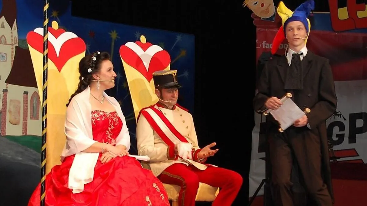 Karin Schmid und Walter Zojer hielten Hof. Edi Engl jun. erstattete dem Kaiserpaar Bericht 	