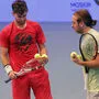 Nicolas Massu (rechts) mit seinem Schützling Dominic Thiem