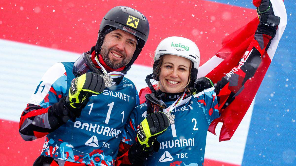 Silber glänzte für Schöffmann und Prommegger wie Gold