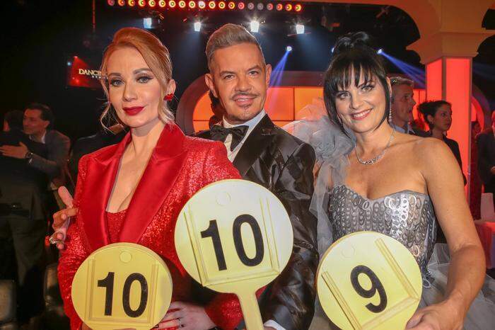 Die „Dancing Stars“-Jury 2020: Karina Sarkissova, Dirk Heidemann und Nicole Hansen 