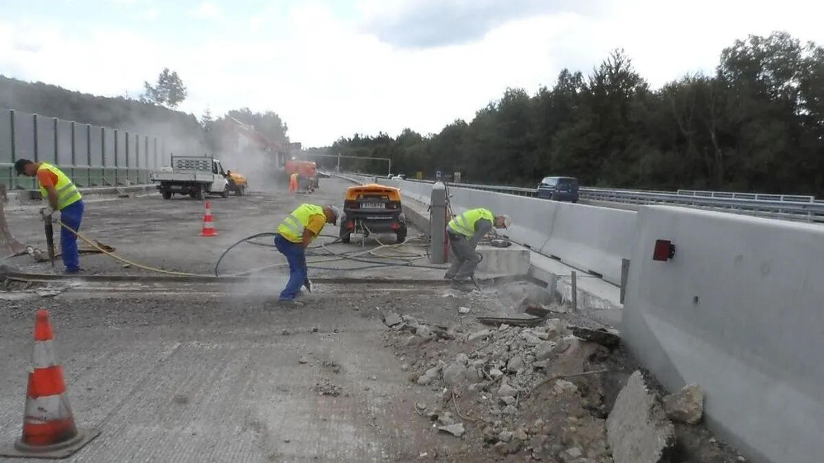 Seit März wird das Pack-Teilstück zwischen Unterwald und Herzogbergtunnel saniert