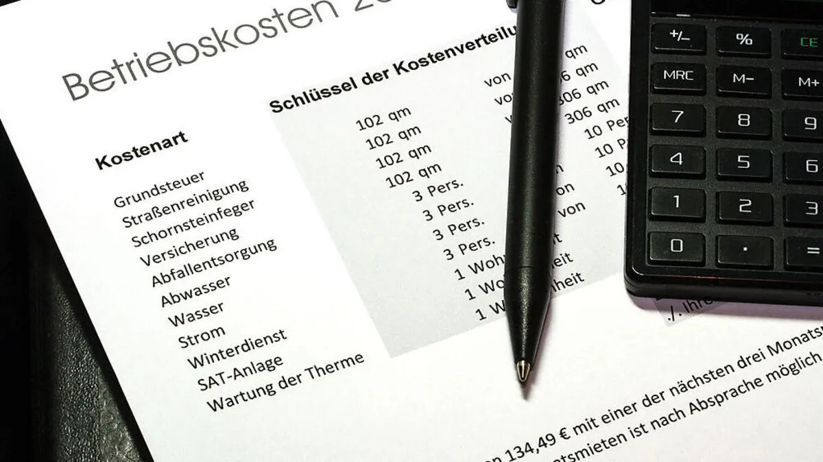 Bis 30. Juni muss die Betriebskostenabrechnung für das Vorjahr gelegt werden