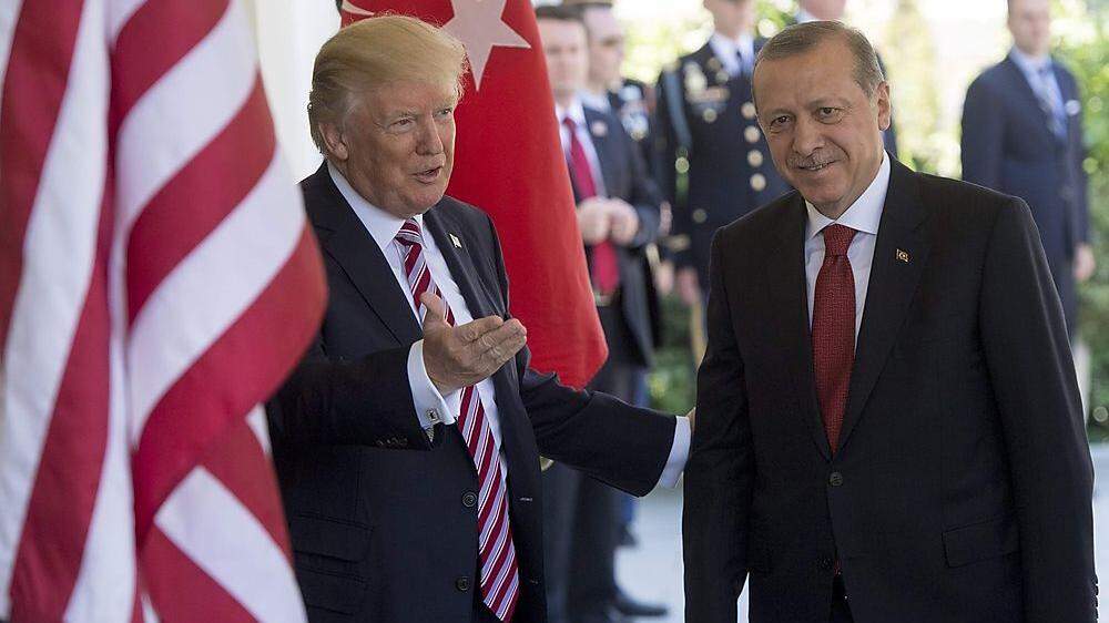 Trump und Erdogan, hier bei einem Treffen 2017