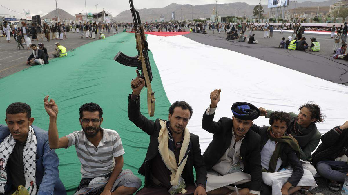 Houthi-Rebellen im Jemen