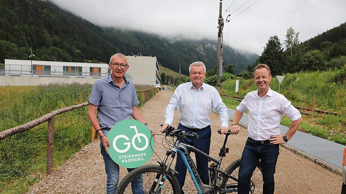 In der ganzen Steiermark wurden zuletzt neue Radwege gebaut, wie hier in Trofaiach