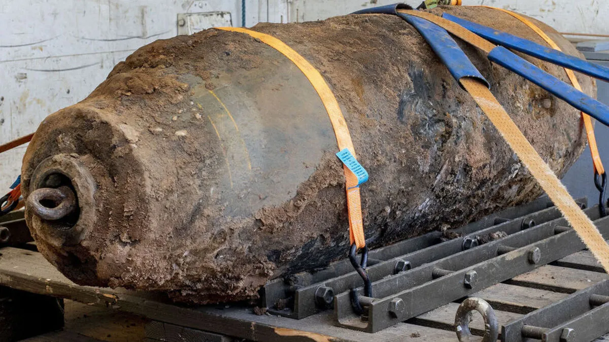 Die entschärfte Bombe