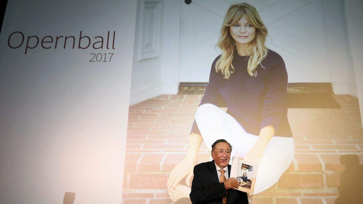 Richard Lugner holt Goldie Hawn zum Wiener Opernball 