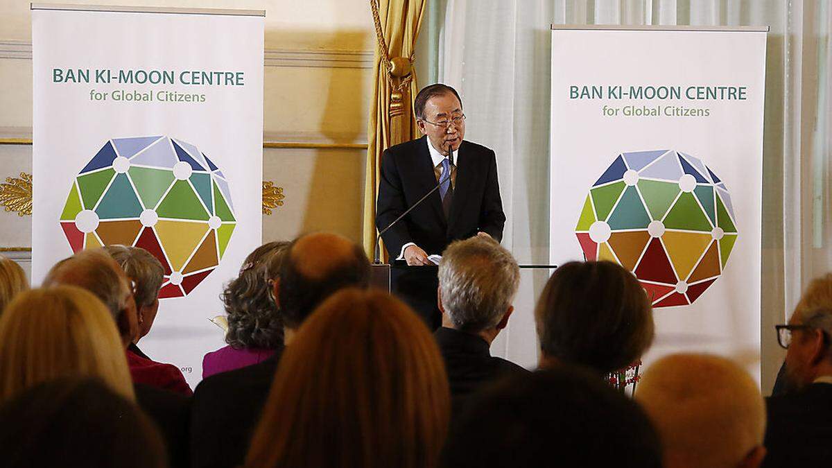 Ban Ki-moon in Wien 
