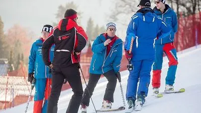 Bei der Pistenkontrolle lief alles nach Plan