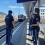 Polizei am Grazer Hauptbahnhof (Sujet)