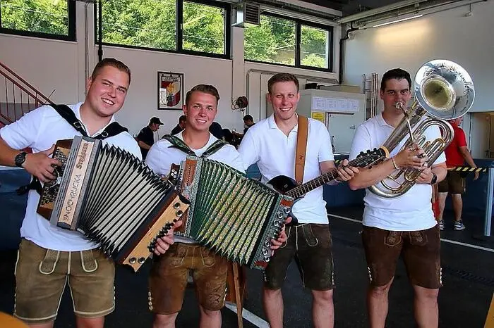 Für beste Stimmung und flotte Musik sorgten die Ondrucka.