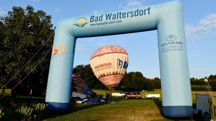Im Ballonzentrum Bad Waltersdorf finden derzeit die Wettfahrten zum 16. Thermencup statt