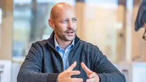 Hannes Royer vom Verein "Land schafft Leben"