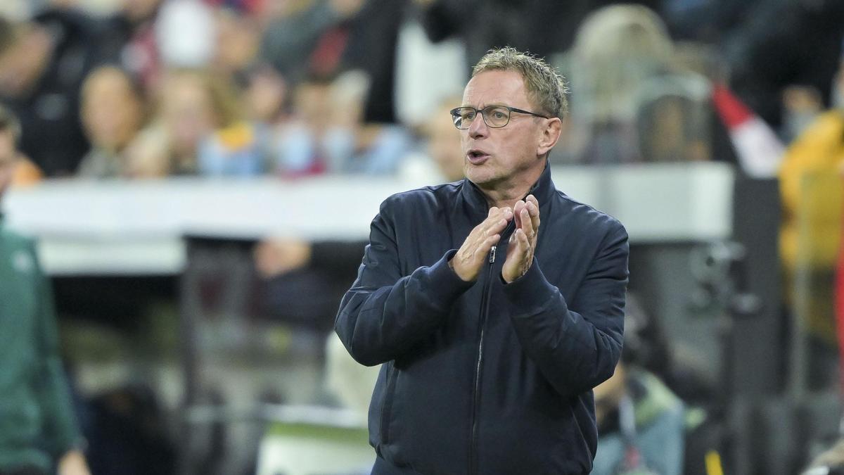 ÖFB-Teamchef Ralf Rangnick durfte applaudieren