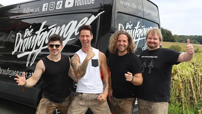 Anlässlich ihres 25-jährigen Bestehens feierte die Gnaser Band „Die Draufgänger“ ihr erstes großes Familienfest – Konzert inklusive, versteht sich