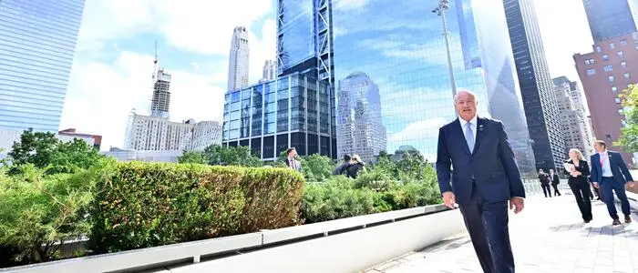 Bundeskanzler Christian Stocker (ÖVP) ist ebenso bei der 81. UNO-Generalversammlung in New York dabei