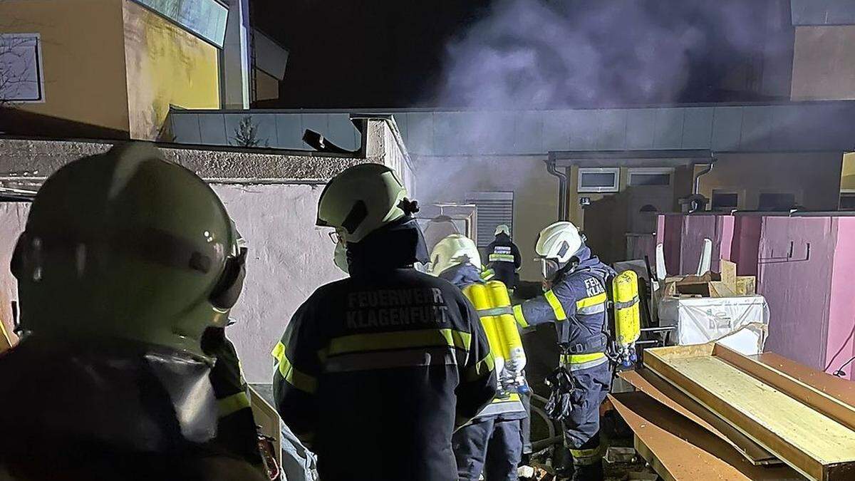 Die Feuerwehren konnten Schlimmeres verhindern 