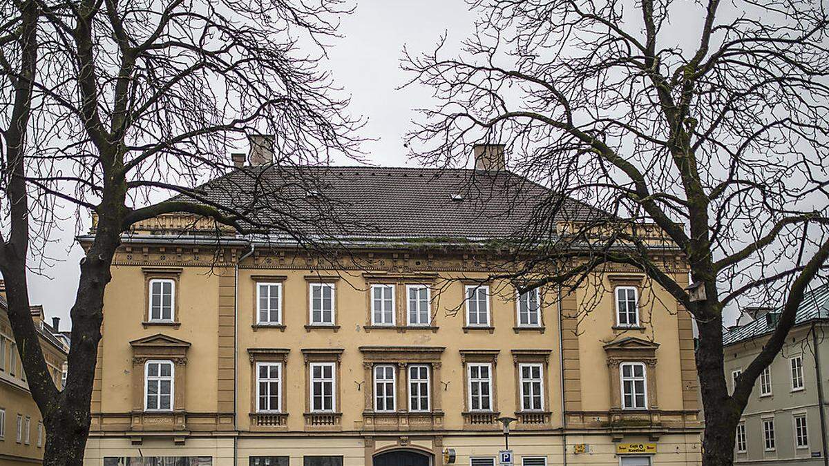 Am Bezirksgericht Klagenfurt ist ein Versteigerungsverfahren für das HausKardinalplatz 8 anhängig