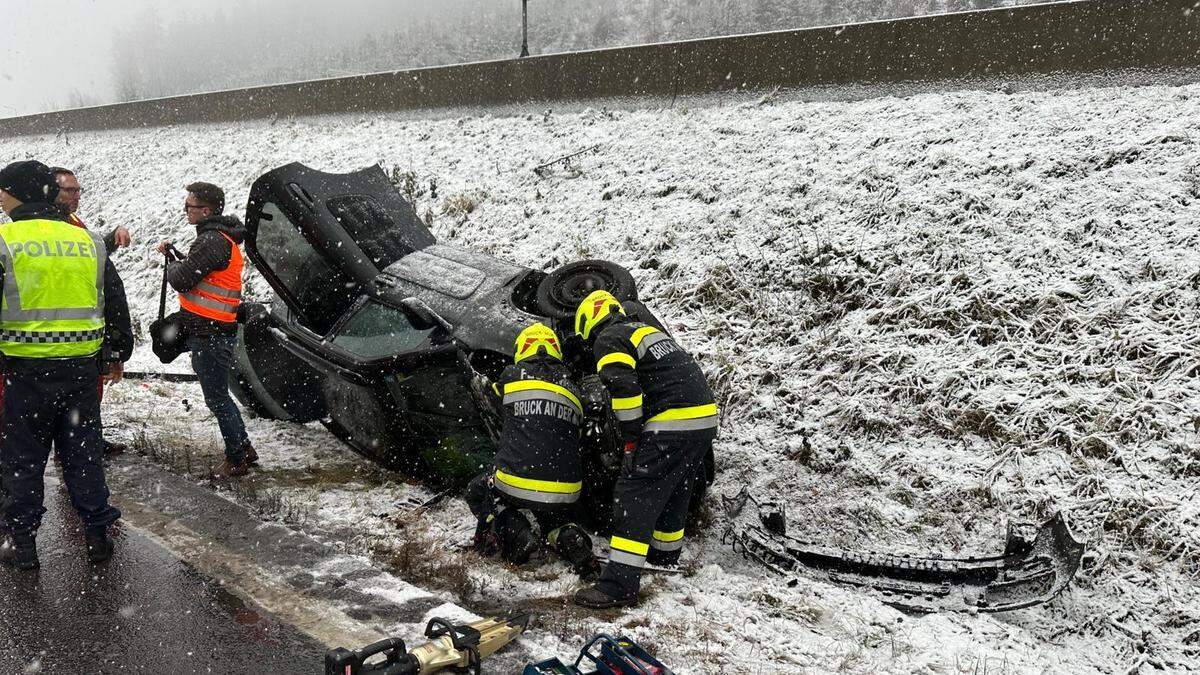 Unter anderem kam es auf der S6 zu einem Unfall