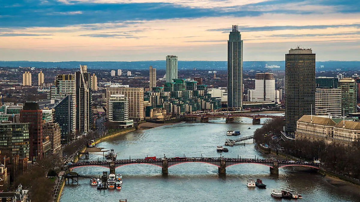 Sitz des britischen Geheimdienstes in West London