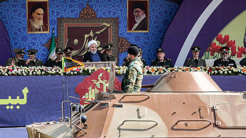 Militärparade in Teheran