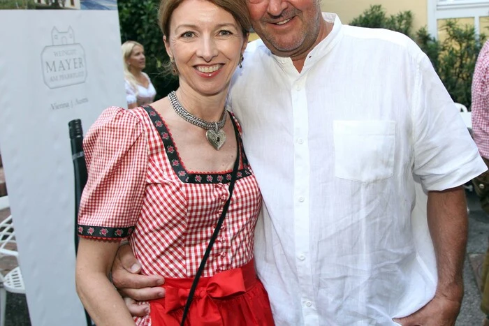 ... Gabi und Hans Schaunig ...
