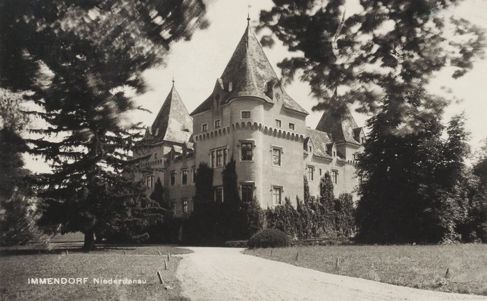 Schloss Immendorf vor dem Brand
