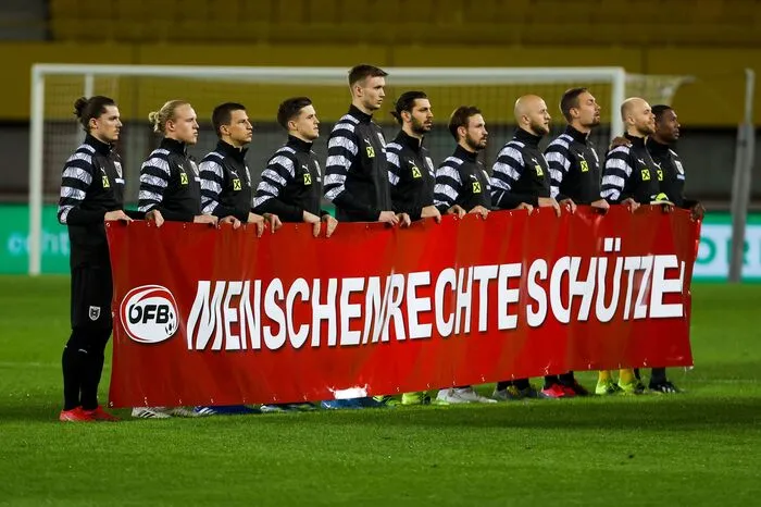 Österreichs Team Alexander Schlager, Stefan Lainer, Gernot Trauner (82. Stefan Posch), Aleksander Dragovic, Andreas Ulmer (82. Marco Friedl), Stefan Ilsanker (65. Valentino Lazaro), Xaver Schlager (74. Ercan Kara), Christoph Baumgartner, Marcel Sabitzer, David Alaba, Sasa Kalajdzic (83. Adrian Grbic) Hier kommen Sie zum Matchbericht! Hier kommen Sie zur Notengalerie! Hier kommen Sie zum Kommentar!