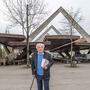 Franz Forstlechner (96) ist der Vater der denkmalgeschützten Markthalle am Hofbauerplatz