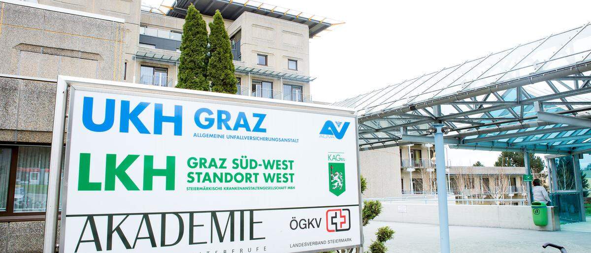 Der Raser landete im UKH Graz