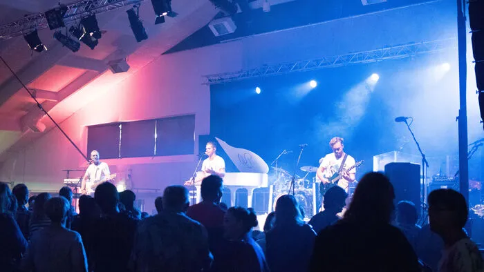 Der Abend begann mit der Band "Nordwand"...