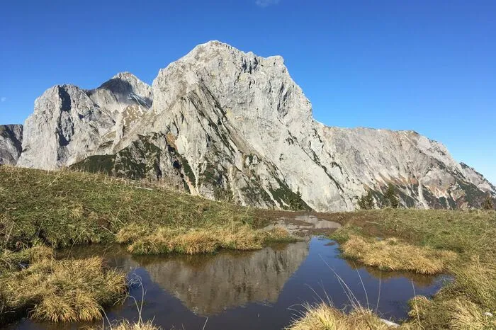 Josef Emmerstorfer aus Eisenerz unternahm eine Herbstwanderung in seiner Heimatgemeinde. Zur Belohnung gab es diesen wunderschönen Anblick.