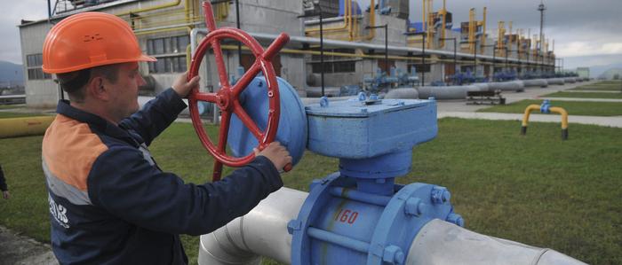 Die Gas-Infrastruktur geht durch die Ukraine 