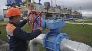 Die Gas-Infrastruktur geht durch die Ukraine 