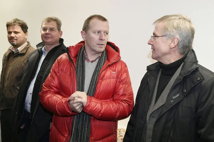 Bei der Eröffnung mit dabei auch Bürgermeister Klaus Rüscher aus Malta