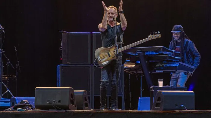 Anlässlich seiner "My Songs" Tour spielte Sting am Donnerstagabend am Freigelände der Messe Graz.