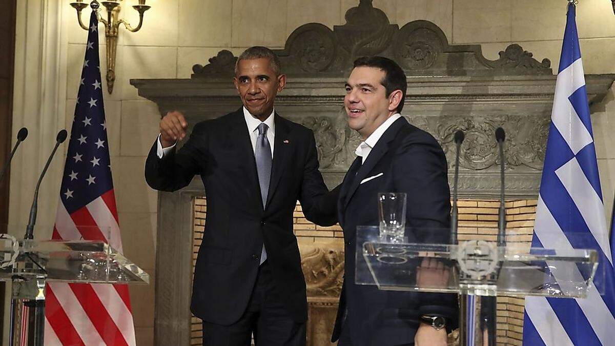 Obama und Pavlopoulos: &quot;Ein vereintes Europa ist gu für die Welt&quot;