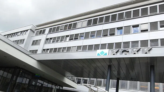 In der Zentrale der Kärntner Gebietskrankenkasse ist derzeit noch die gynäkologische Ambulanz
