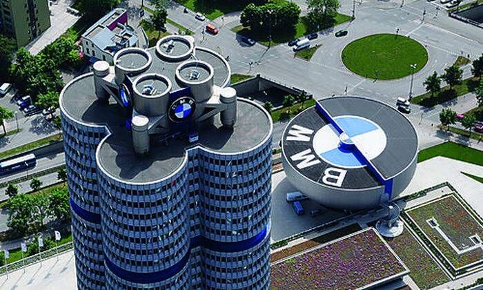 Die Firmenzentrale in München wird wegen ihrer Form Vierzylinder genannt