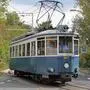 Eine blaue Straßenbahn | Die blaue Tram von Triest ist ein Besuchermagnet