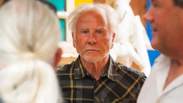 Leonard Lorenz stellte seine Kunst im Anraser Pfleghaus aus