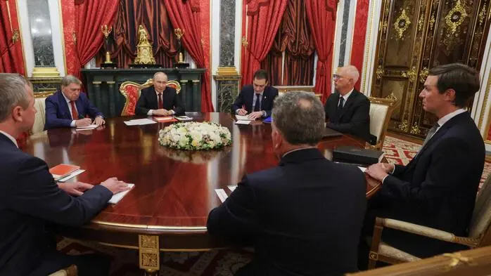 Die US-Sondergesandten Steve Witkoff und Jared Kushner trafen auf Russlands Präsidenten Putin