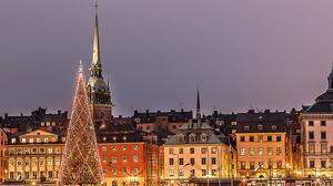 Kurze Tage, erhellte Nächte: Stockholm ist in Weihnachtsstimmung