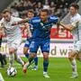Der WAC (Markus Pink) war in Altach nicht zu halten und siegte 4:1 